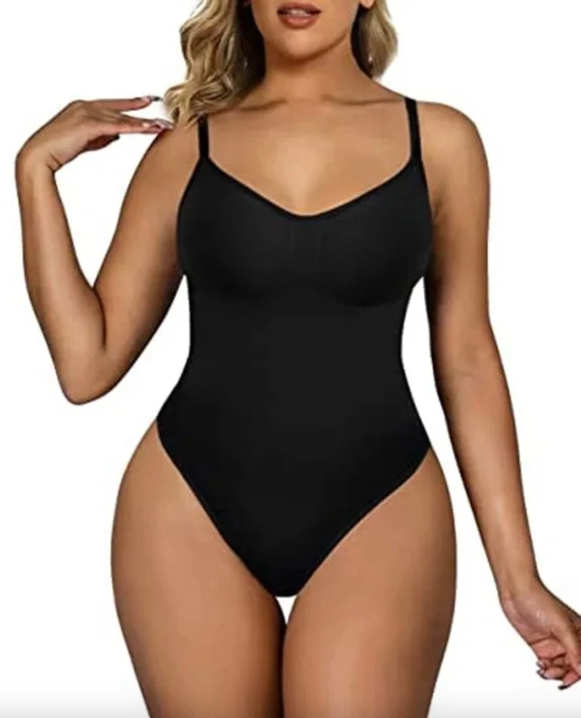 Sculpting Bodysuit – Thong Model